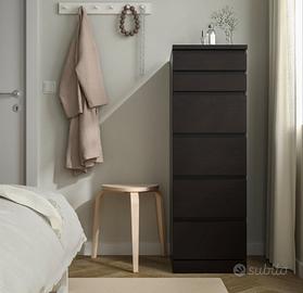 Cassettiera Ikea Malm con specchio