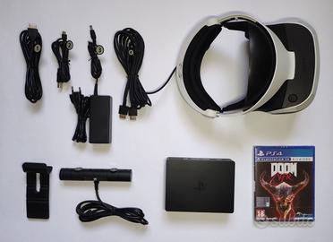 Sony PS4 VR seconda revisione con gioco Doom VRF