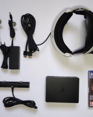 Sony PS4 VR seconda revisione con gioco Doom VRF