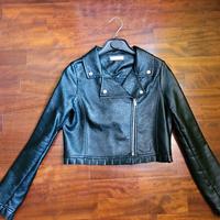 Giacca pelle bambina