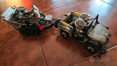 Playmobil lotto Bracconieri + Militari + animali