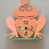 Orologio da tavolo ranocchio re Arti e mestieri