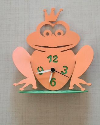 Orologio da tavolo ranocchio re Arti e mestieri