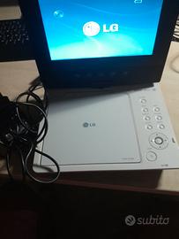 Lettore DVD CD portatile funzionante