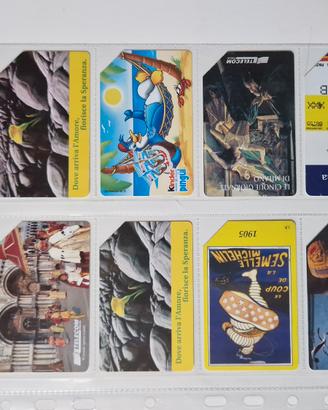 SCHEDE TELEFONICHE ANNI 90