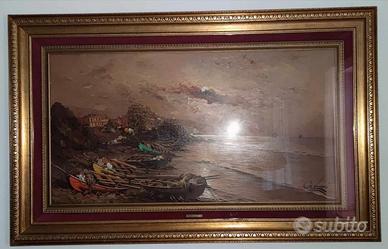 Dipinto olio su tela 60x120 Dell'artista V Colucci