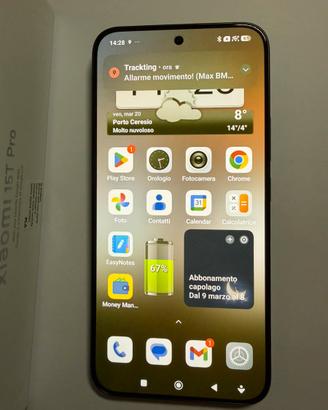 Xiaomi 15t pro 1 tb nero