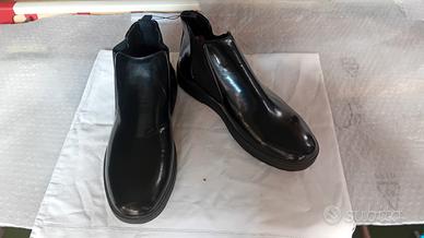 stivaletto nero lucido vernice n 43