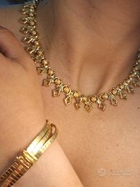 Collana in oro 18 kt manifattura Vicentina 42,30g