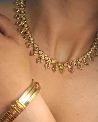 Collana in oro 18 kt manifattura Vicentina 42,30g