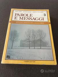 Libro Parole e messaggi 3 Antologia Fabbri Editori
