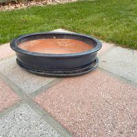 Vaso in terracotta per bonsai