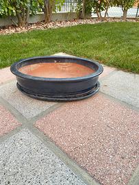 Vaso in terracotta per bonsai