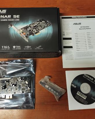Scheda audio ASUS Xonar se PCIe 5.1