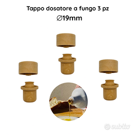 3pz Tappo dosatore Versatore a fungo per Bottiglie