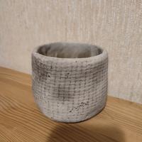 Vaso in ceramica pietra