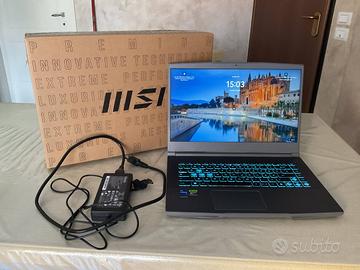 MSI Thin 15 B13UC - PC da Gaming - Intel Core i7