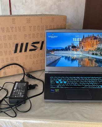 MSI Thin 15 B13UC - PC da Gaming - Intel Core i7