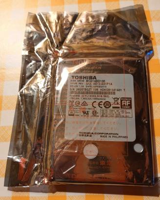 Hard Disk interno 2.5" Toshiba 1 TB NUOVO