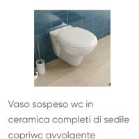 vaso sospeso in ceramica bianco