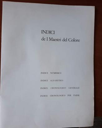 I Maestri del colore