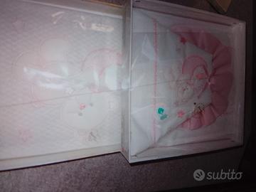 lenzuola più copertina x lettino con sbarre 4 pezz