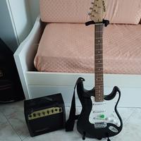 chitarra elettrica roytek amplificatore