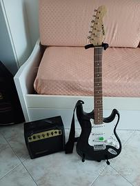 chitarra elettrica roytek amplificatore