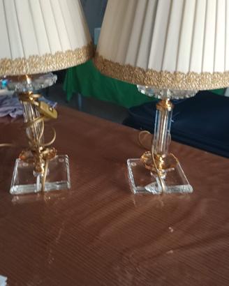 Lampadario e due lumi