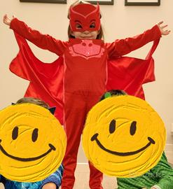 costume carnevale gufetta pj mask