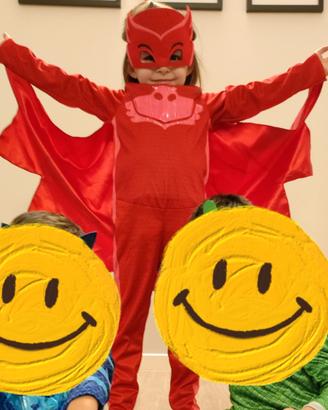 costume carnevale gufetta pj mask