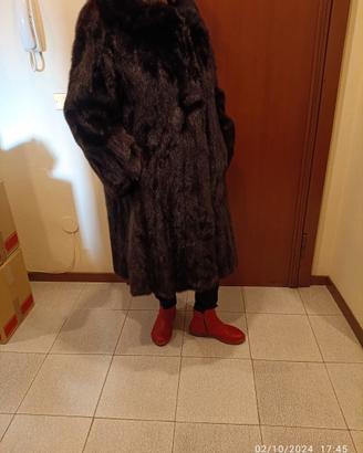 Pelliccia visone come nuova