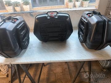 Bauletto + borse laterali givi