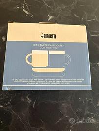 set 2 tazzine cappuccino bialetti