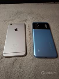 Poco M4 64gb + iPhone 6S plus 32gb come nuovi
