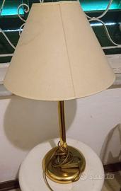 lampada vintage ottone 