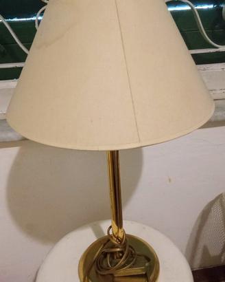 lampada vintage ottone 