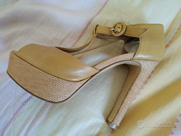 Scarpe eleganti in vero cuoio