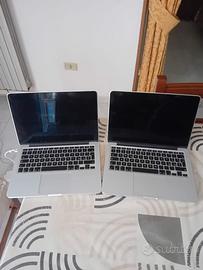 COPPIA MACBOOK PRO  A1502 E A1425
