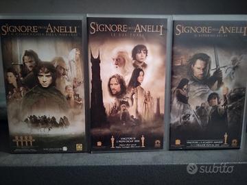 VHS il signore degli anelli completo