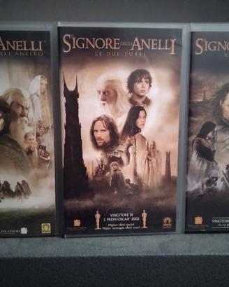 VHS il signore degli anelli completo