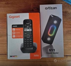 Cordless Gigaset A690 + Ortizan Cassa Wireless 