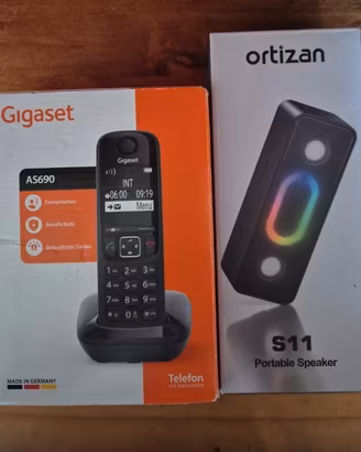 Cordless Gigaset A690 + Ortizan Cassa Wireless 