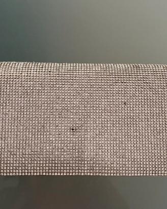 Pochette argento cerimonia