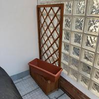 Fioriera con grigliato