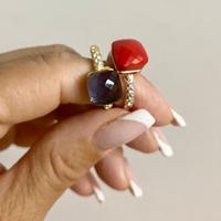 Anelli solitario argento 925