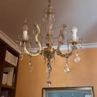 Lampadario in cristallo