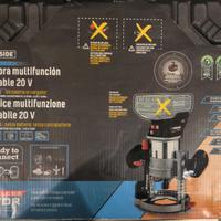 Nuovo!Fresatrice Multi Parkside a batteriaGARANZIA