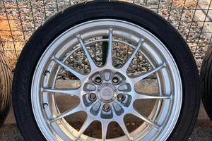 Cerchi Enkei Nt03+M 5x100 7,5 et35 r17 + Gomme New
