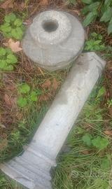 colonnina marmo grigio 